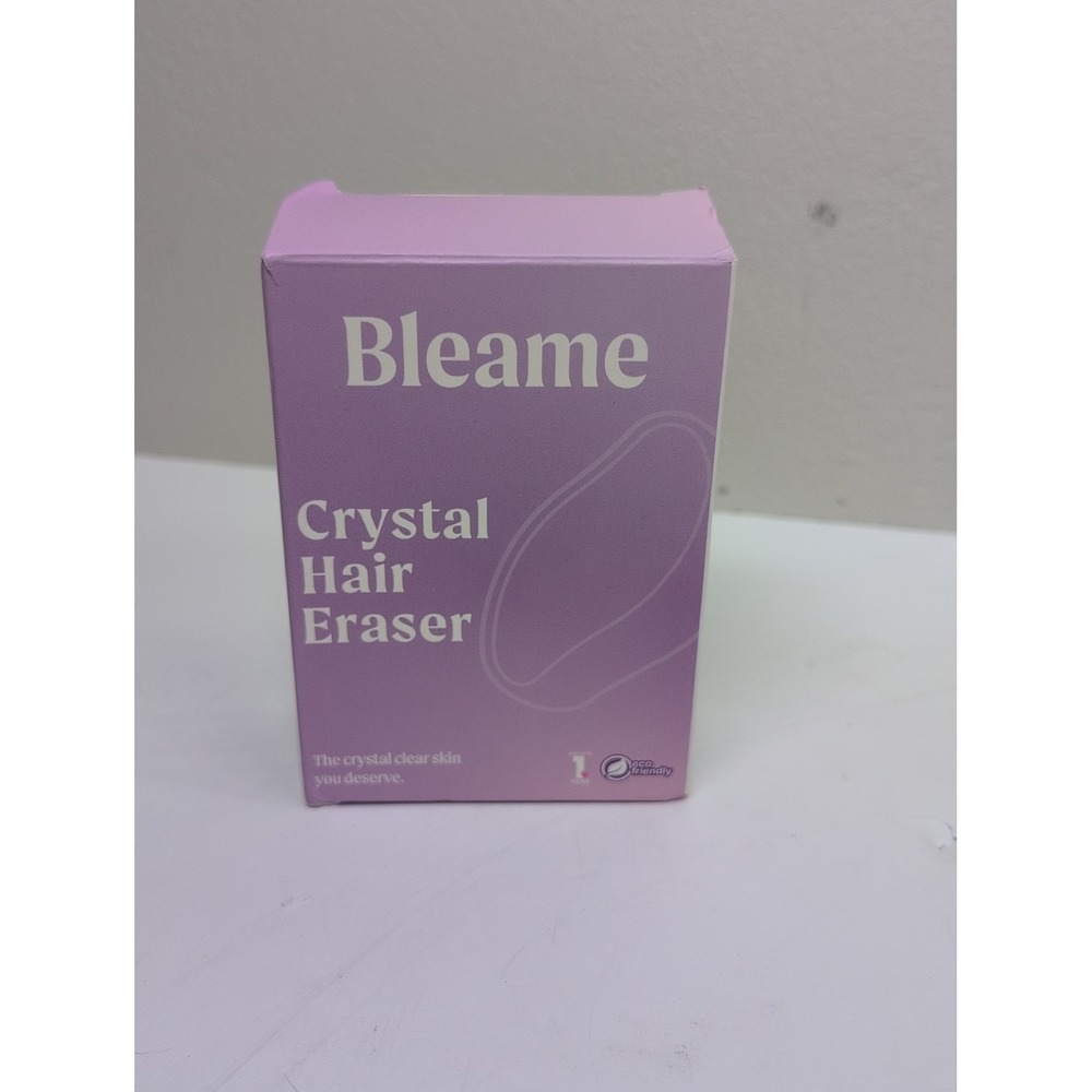 Bleame crystal hair eraser. Remove hair and exfoliate skin. Easy to use! New